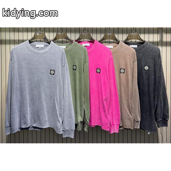STONE ISLAND スーパーコピー ロングTシャツ トレンド カジュアルデザイン ストーンアイランド-0