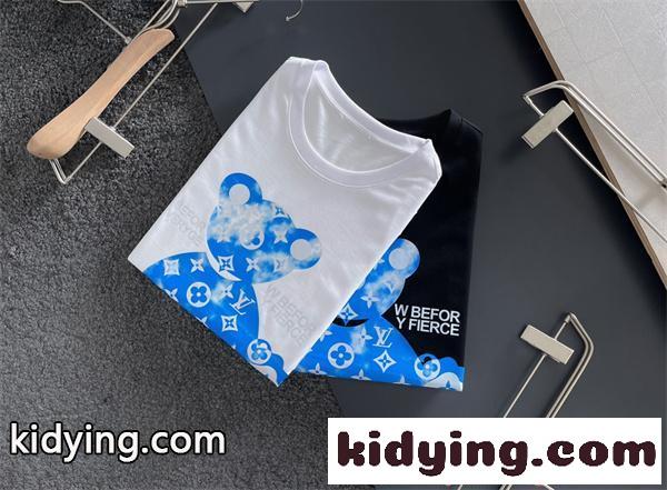 ルイヴィトン コピー 2026新作 LOUIS VUITTON 半袖Tシャツ インパクト 個性派 ストリート 夏トップス-2