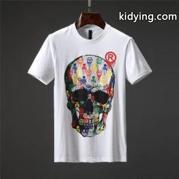 フィリッププレイン 大変大人気2019 PHILIPP PLEIN 19SS 夏に絶対使える限定的 Tシャツ/ティーシャツ 2色可選_フィリッププレイン PHILIPP PLEIN_ブランド コピー 激安(日本最大級)-0
