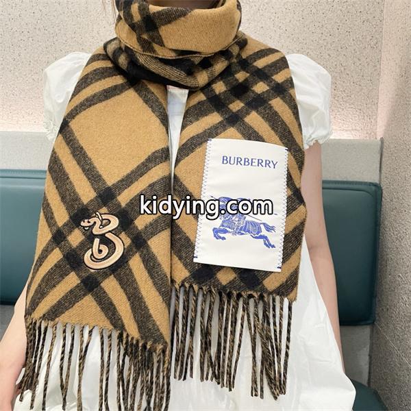 秋冬 2025 個性派 BURBERRY バーバリー マフラーコピー美品 おしゃれな 30*168cmチェック柄マフラー 女性用_スーパーコピーブランド激安通販 専門店-0