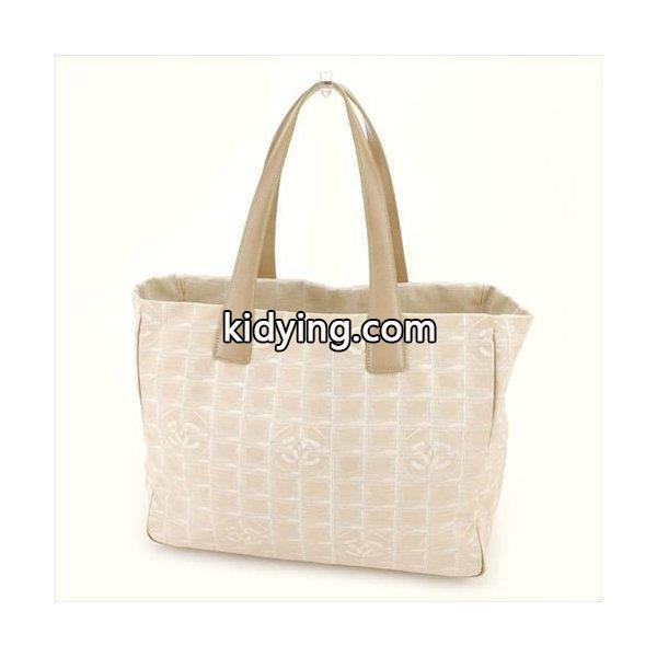 Chanel バッグ トートバッグ ニュートラベルライン ニュートラベルライントートMM ベージュ レディース メンズ 中古 Bag :T6304:ブランドデポTOKYO - 通販ショッピング-0