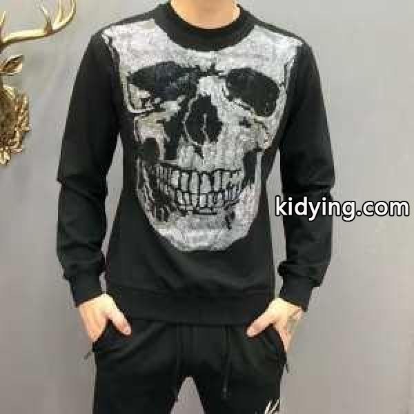 プルオーバーパーカー 真冬にもうまく着こなせる 2019秋冬におしゃれな着こなし フィリッププレイン PHILIPP PLEIN_フィリッププレイン PHILIPP PLEIN_ブランド コピー 激安(日本最大級)-0
