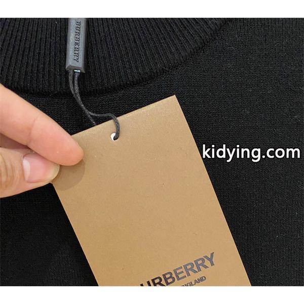 本格派 秋冬防寒 ブラック BURBERRY バーバリー スーパーコピー ニット セーター 高級感 希少-2