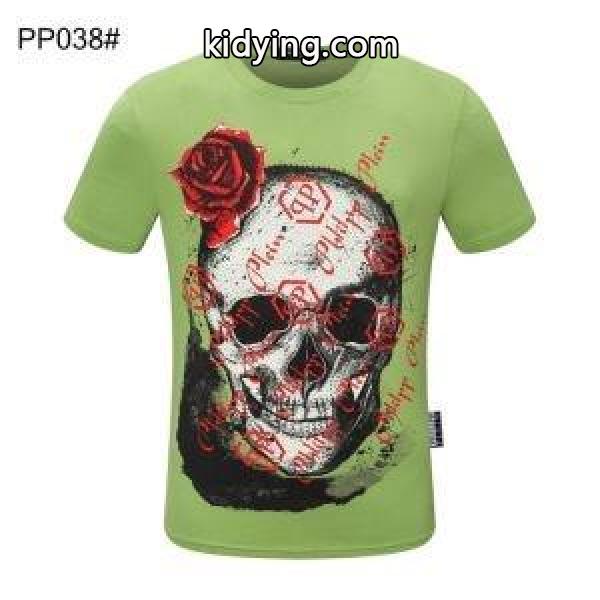 フィリッププレイン コーデに新しさが混在する 多色可選 PHILIPP PLEIN シックスタイリングに挑戦 半袖Tシャツ_フィリッププレイン PHILIPP PLEIN_ブランド コピー 激安(日本最大級)-4