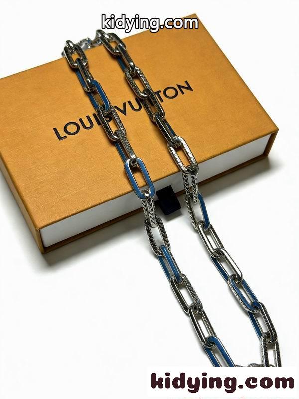 ネックレス ブルーアクセント LOUIS VUITTON ルイヴィトン スーパーコピー ステンレス仕様 個性派-8