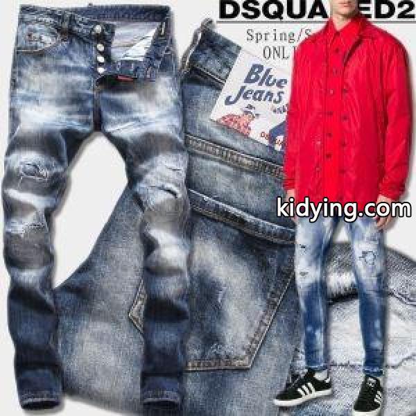 2018最新コレクションDSQUARED2コピーディースクエアードデニム激安メンズ美脚効果もバツグンなジーンズ-0