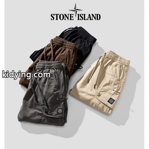コーデに新しさが混在する STONE ISLAND ストーンアイランドスウェットパンツスーパーコピー-0