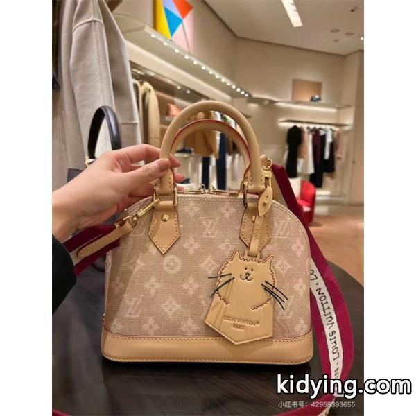 Louis Vuitton ルイ・ヴィトン コピー Alma BB アルマBB M25728 Meowgram コラボ ショルダーバッグ Louis Vuitton 高品質-2