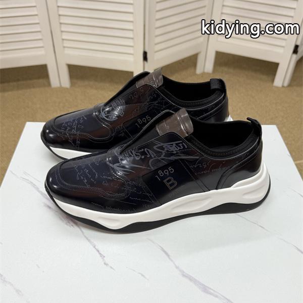 限定モデル パティーヌ Berluti ベルルッティ コピー スリッポン 存在感 2026新作-0