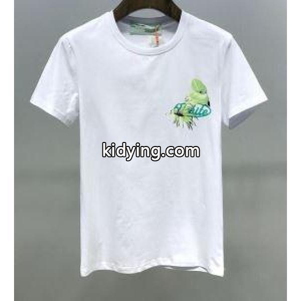 魅力を最大限に生かす 半袖Tシャツ 2色可選 明るく爽やかな雰囲気に Off-White オフホワイト 今年春夏も大人気_Off-White オフホワイト_ブランド コピー 激安(日本最大級)-0
