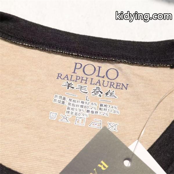 最新トレンド採用 快適 Polo Ralph Lauren ポロ ラルフローレン コピー インナー 刺繍 リラックス ブラック-8
