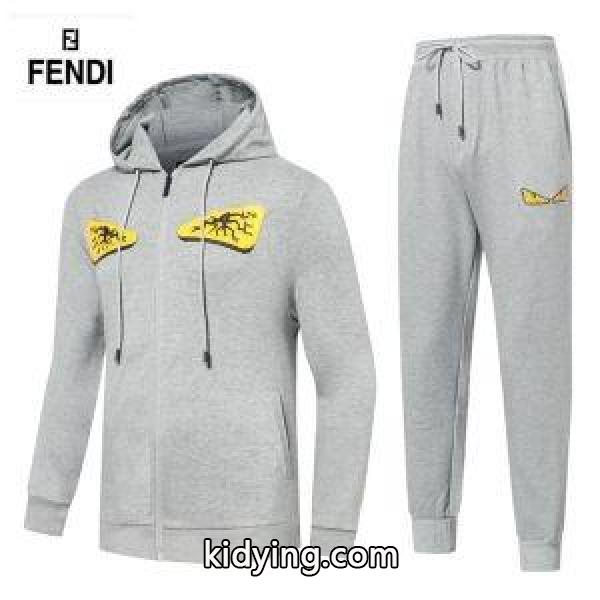 新作アイテム 3色可選 2018話題となる FENDI 上下セット保温性を発揮する_フェンディ FENDI_ブランド コピー 激安(日本最大級)-2