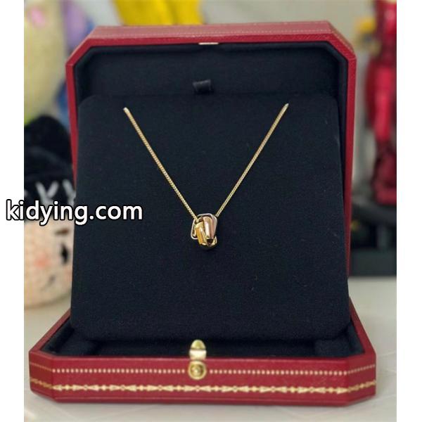 人気❤激安カルティエ ネックレスコピートリニティ ボックス ネックレス 三色エディション Cartier Trinity Box-2