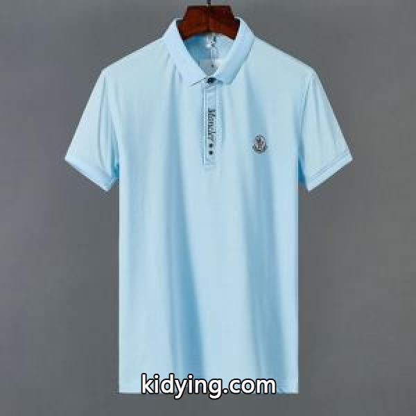 モンクレール MONCLER Tシャツ/ティーシャツ 3色可選 2019年の春夏に着たい オシャレアイテム_半袖Tシャツ_メンズファッション_スーパーコピーブランド激安通販 専門店-0
