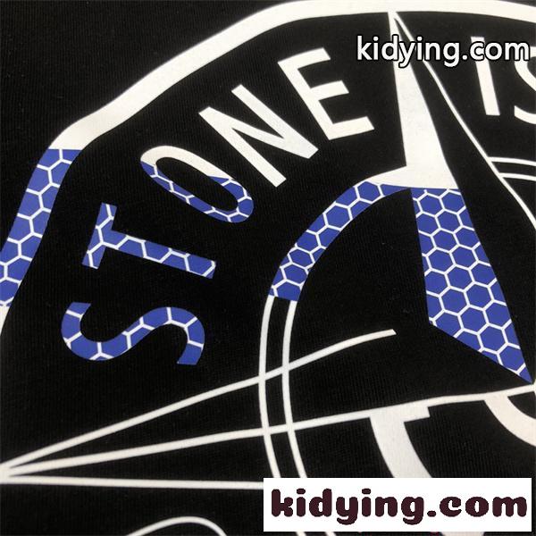 半袖Tシャツ プリント STONE ISLAND スポーツミックス ストリート系 快適素材 ストーンアイランド コピー-5