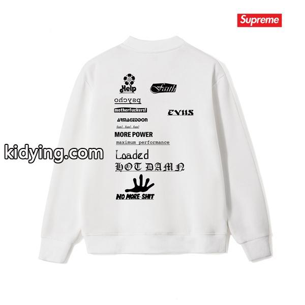 SUPREME シュプリーム コピー 秋冬 ぬくもり系 大人モード ブラック トレンド スウェット-3