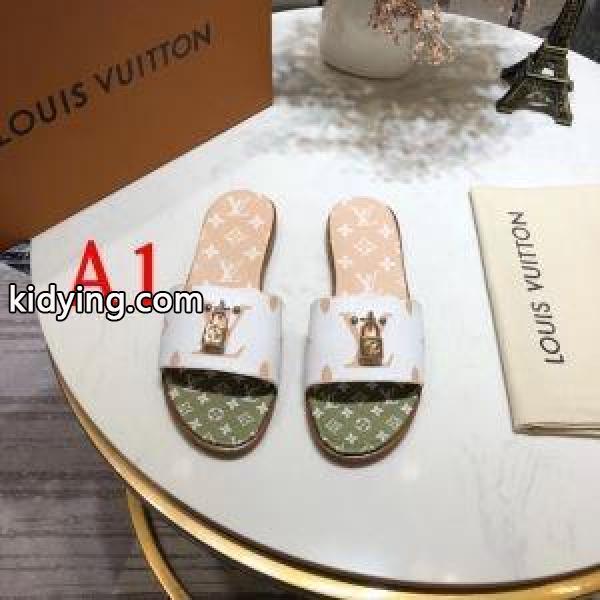 2019春夏の流行ファッションルイ ヴィトン LOUIS VUITTON スリッパ 3色可選 夏でも快適な着心地_ルイ ヴィトン LOUIS VUITTON_ブランド コピー 激安(日本最大級)-0