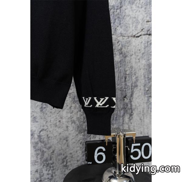 LOUIS VUITTON ルイヴィトン コピー 数量限定!ニット ブラック 定番 カジュアル 2025秋冬-2
