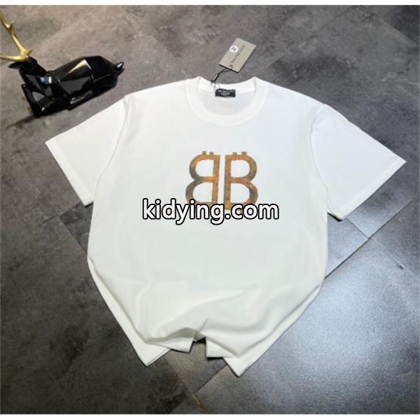 春夏のトレンドアイテム 2色可選 Tシャツ/ティーシャツ 夏のフレッシュな気分に バレンシアガ BALENCIAGA_半袖Tシャツ_メンズファッション_スーパーコピーブランド激安通販 専門店-0