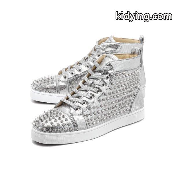 Christian Louboutin　クリスチャン ルブタン スニーカー　ハイカット LOUIS FLAT SPIKES　ルイス フラット スパイクス 1180210 SV71 :24727:インポートショップドゥーブル - 通販ショッピング-0
