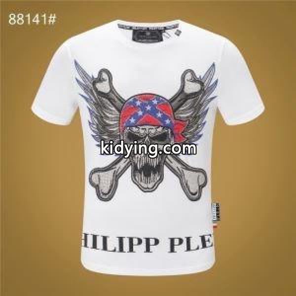 2019年春夏シーズンの人気 PHILIPP PLEIN Tシャツ/半袖 2色可選顧客セール大特価 フィリッププレイン 抜け感のあるスタイルが完成_フィリッププレイン PHILIPP PLEIN_ブランド コピー 激安(日本最大級)-2