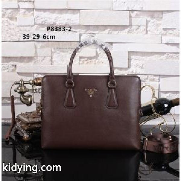 2014 超人気美品◆PRADA プラダ メンズ用 手持ち&ショルダー掛け P8383-2_プラダ メンズバッグ_バッグ メンズ_スーパーコピーブランド激安通販 専門店-0