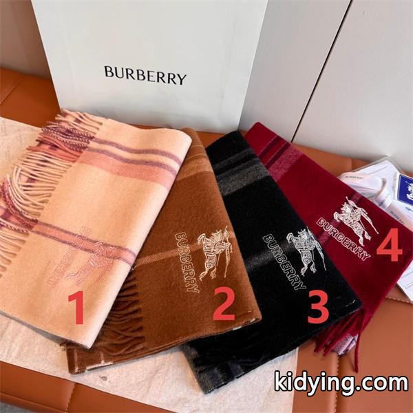 上品チェック柄 BURBERRY バーバリー コピー マフラー ブラック 冬コーデ定番-2