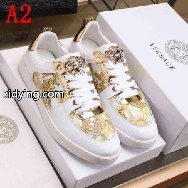 2色可選 カジュアルシューズ ヴェルサーチ VERSACE おすすめファション2019人気カラー 春夏の最新トレンド_ヴェルサーチ VERSACE_ブランド コピー 激安(日本最大級)-1