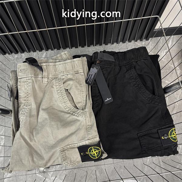 STONE ISLAND ストーンアイランド コピー 2026新作 ウォッシュ カーゴパンツ 実用ポケット-8