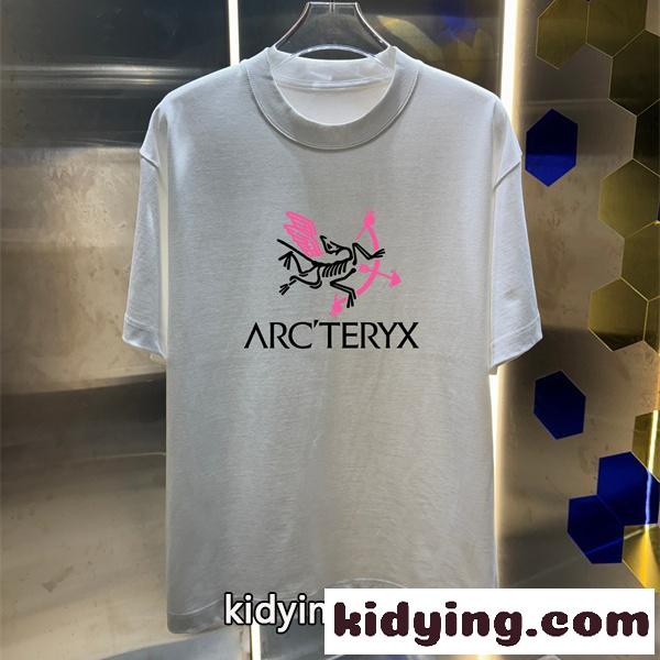 アウトドアテイスト 軽やかな着用感 モダンデザイン ARCTERYX アークテリクス コピー プリント半袖Tシャツ 人気アイテム-0