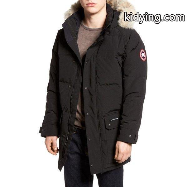 カナダグース メンズ コート アウター Emory Genuine Coyote Fur Trim Parka Black :dp3-5284251-163173:フェルマート エフ fermart ef - 通販ショッピング-0