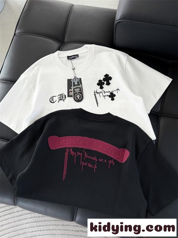 クロムハーツ スーパーコピー 高見え ホワイト 半袖 Tシャツ モード系 洗練 クール CHROME HEARTS ストリート映え-9