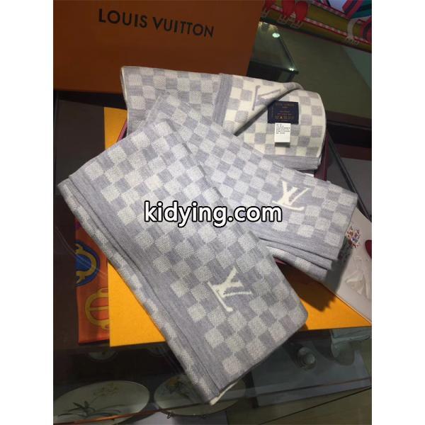 定番チェック柄 マフラー シンプル 防寒アイテム LOUIS VUITTON ルイヴィトン コピー-1