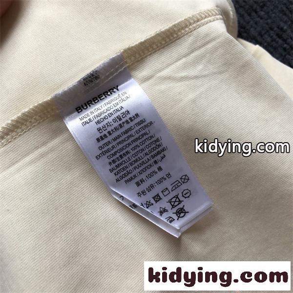 大人気商品 BURBERRY バーバリー コピー 半袖Tシャツ 刺繍ロゴ 柔軟生地 カジュアル-8
