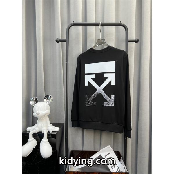 2025秋冬クラシックモデル 限定販売 ミニロゴプリント 洗練 ホワイト セーター Off-White オフホワイト コピー-3