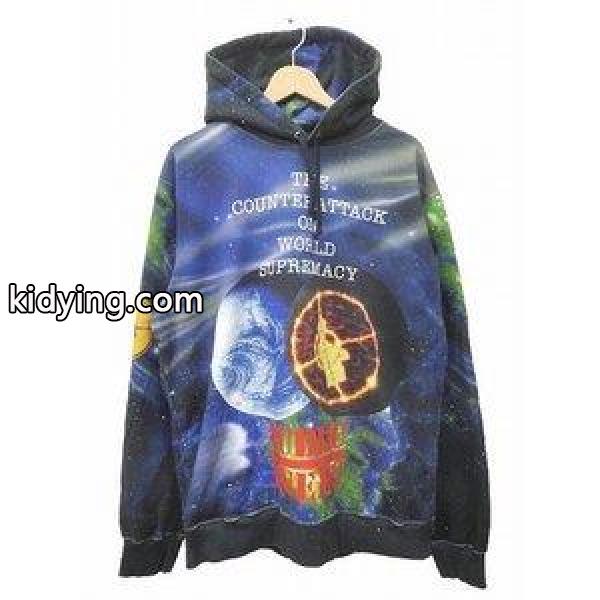 シュプリーム SUPREME x undercover ☆激安& 18ss パーカー spu4801 パブリックエネミー プルオーバー 国内正規 コットン 紺 通販 ショッピング-0