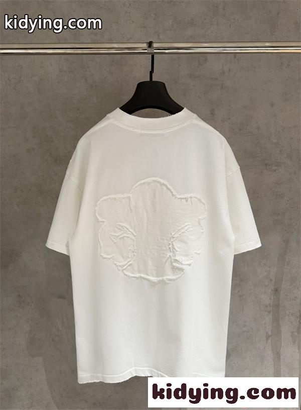 Tシャツ 半袖 CHROME HEARTS クロムハーツ コピー 無地 注目の新作 刺繍 オーバーサイズ ブラック-2
