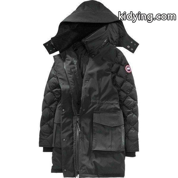 カナダグース ジャケット・ブルゾン レディース アウター Elwin Parka - Womens Graphite :03-13te58m3oz-09fe:海外インポートファッション asty - 通販ショッピング-0