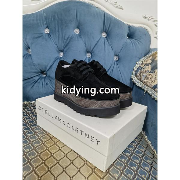 STELLA McCARTNEY ステラマッカートニー コピー 2026新作 ブラック 厚底シューズ シンプル 上品-7