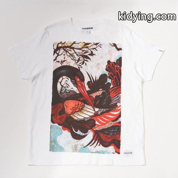 Tシャツ 半袖 メンズ SUPREMEBEING シュプリームビーイング 丸首 SBMT WCP4 BAILON ファッション感が満点-0