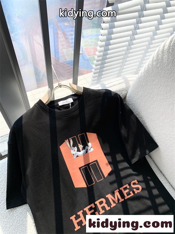 爆売れ注目 洗練映え 快適 半袖Tシャツ メンズ カジュアル HERMES エルメス コピー-5