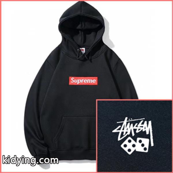 今年人気の定番カラー シュプリーム パーカー 激安 SUPREME × Stussy 今の時季から活躍してくれる-0