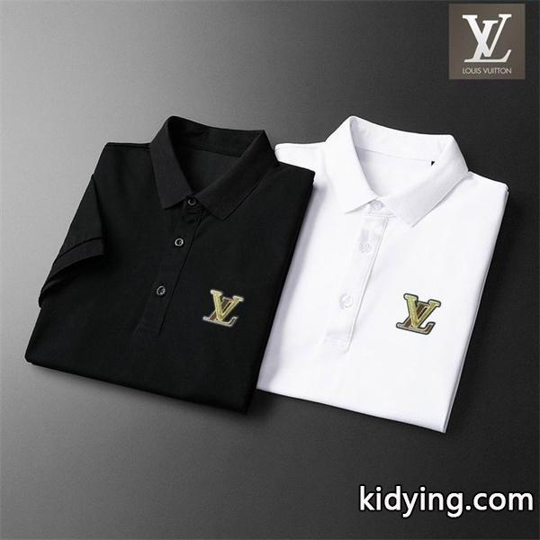 こなれ感のあるコーデに 2色可選 ルイ ヴィトン LOUIS VUITTON コーデを上品にマッチ 半袖Tシャツ_ルイ ヴィトン LOUIS VUITTON_ブランド コピー 激安(日本最大級)-0