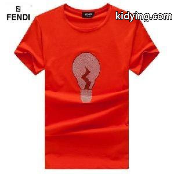 新作入荷100%新品リラックス感プリントｔシャツかわいいFENDIフェンディ 激安洗練されたデザイン普段使い-2
