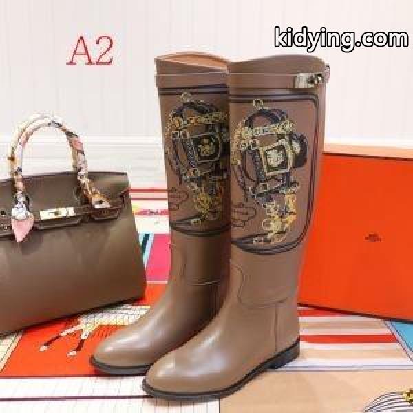 2色可選 落ち着いた秋冬ファッションを楽しむ エルメス HERMES 普段使いもオフィスもOK レザーブーツ 簡単に秋冬の雰囲気を演出_エルメス HERMES_ブランド コピー 激安(日本最大級)-1