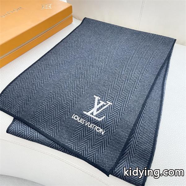 LOUIS VUITTON ルイヴィトン コピー 上質素材 ヘリンボーン柄 ストール 大人スタイル マフラー-3