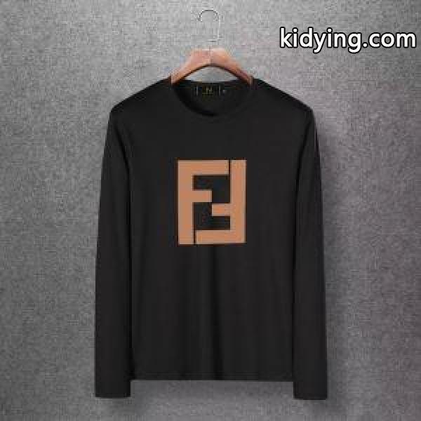 4色可選 長袖Tシャツ 秋冬おしゃれをより楽しませる 2019秋冬の必需品 フェンディ FENDI_フェンディ FENDI_ブランド コピー 激安(日本最大級)-0