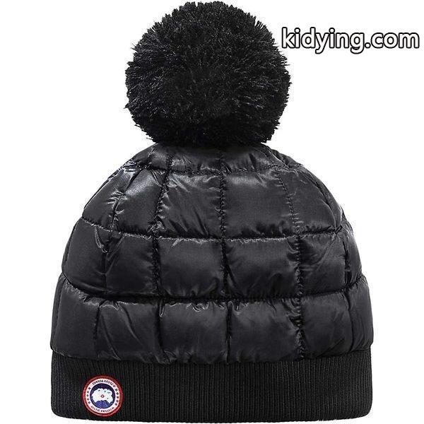 カナダグース 帽子 アクセサリー レディース Canada Goose Womens Down Pom Toque Black :31-1hfe3csltz-0236:asty-shop2 - 通販ショッピング-0