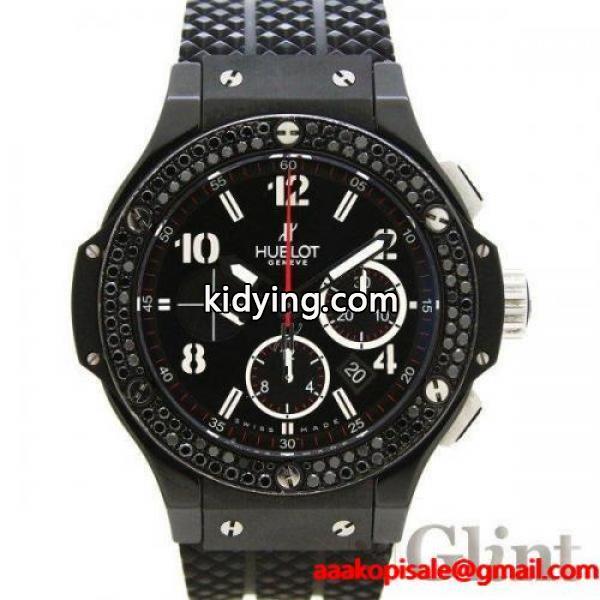 HUBLOT【ウブロ】ビッグバン ブラックマジック　純正ブラックダイヤモンドベゼル 301CV130RX110〔腕時計〕〔メンズ〕 :hublot-1029:グリント - 通販ショッピング-0