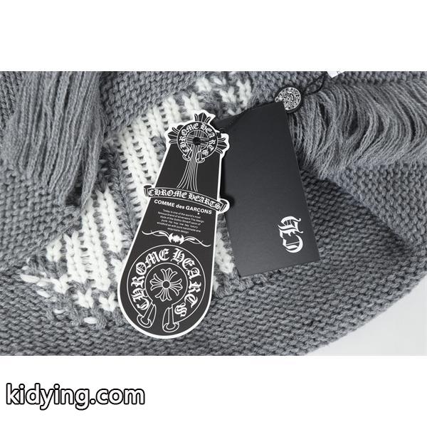 希少モデル グレー ダメージニット トレンド 2025秋冬必須 クロムハーツ スーパーコピー Chrome Hearts ニット-8